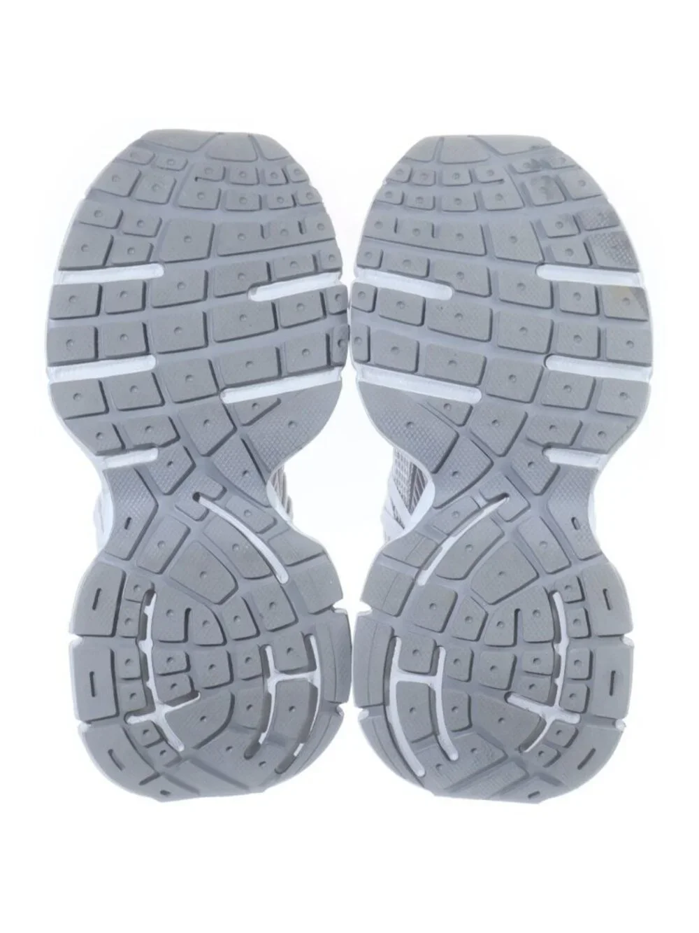 Balenciaga Lace Matelasse Low Cut Sneakers Gray